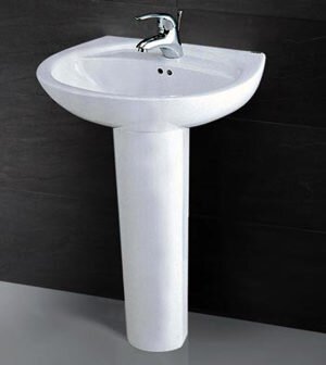 Chậu rửa Lavabo Caesar L2220 + P2437