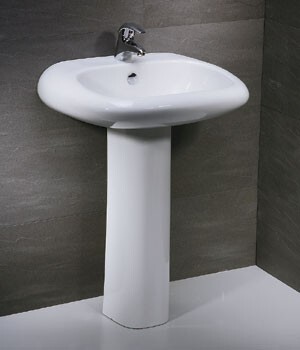 Chậu rửa lavabo Caesar L2560 + P2438