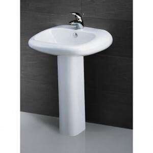 Chậu rửa lavabo Caesar L2560 + P2438