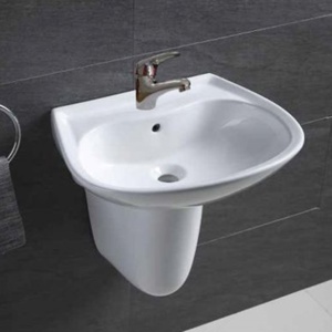 Chậu rửa lavabo chân lửng Keli KPL-179