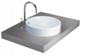 Chậu rửa lavabo đặt bàn Cotto C00027