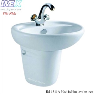 Chậu rửa lavabo treo tường Imex IM 1311A