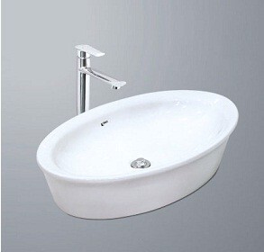 Chậu rửa lavabo đặt bàn inax GL-300V