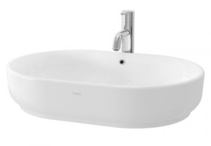 Chậu rửa lavabo đặt bàn Toto LW896JW/F