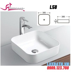 Chậu rửa Lavabo dương bàn Bancoot L58