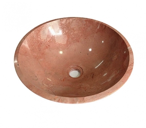 Chậu rửa lavabo hồng Eximstone BST09