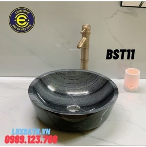 Chậu rửa lavabo màu xám Eximstone BST11