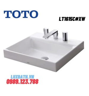 Chậu rửa Lavabo Toto đặt bàn LT1615C