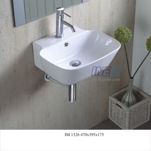 Chậu rửa lavabo treo tường Imex IM 1326