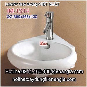 Chậu rửa lavabo treo tường Imex IM 1314