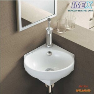 Chậu rửa lavabo treo tường Imex IM 1314