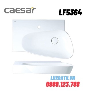 Chậu rửa mặt âm bàn Caesar LF5364