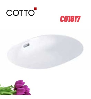 Chậu rửa mặt âm bàn Cotto C01617