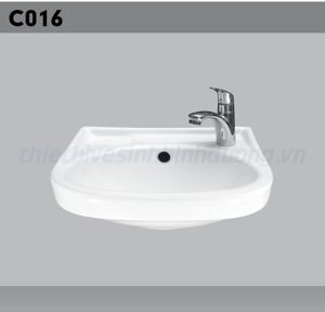 Chậu rửa mặt âm bàn Cotto C016