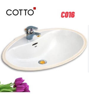 Chậu rửa mặt âm bàn Cotto C016