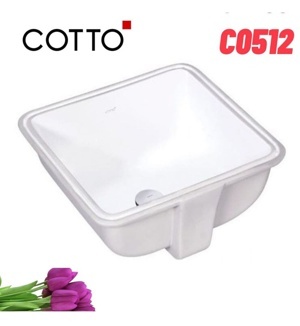 Chậu rửa mặt âm bàn Cotto C0512