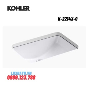 Chậu rửa mặt âm bàn Kohler K-2214X-0