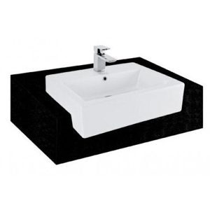 Chậu rửa mặt bán âm bàn đá Toto LT647CR