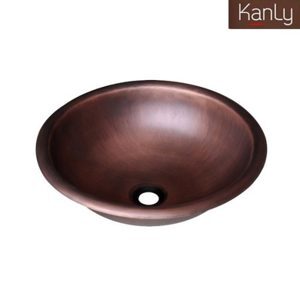 Chậu rửa mặt bằng đồng Kanly RSC-319