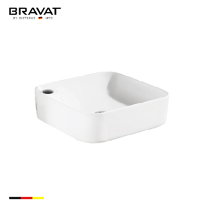 Chậu rửa mặt Bravat C22238W