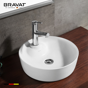 Chậu rửa mặt Bravat C22239W