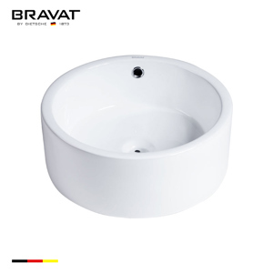 Chậu rửa mặt Bravat C22334W