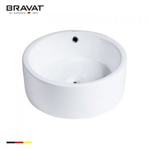 Chậu rửa mặt Bravat C22334W