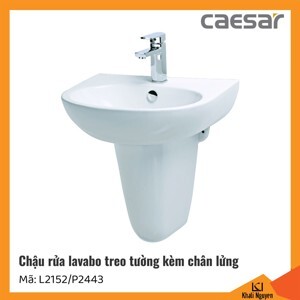 Chậu rửa mặt Caesar L2152/P2443