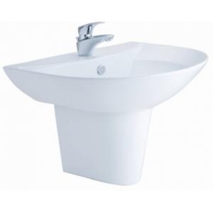 Chậu rửa mặt chân ngắn Cotto C02197+C4219