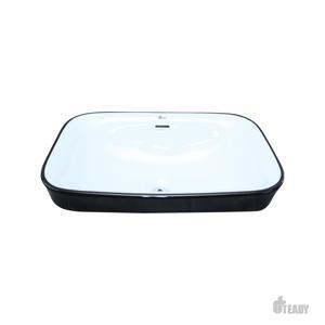 Chậu rửa mặt chất liệu sứ TEADY LV-2537