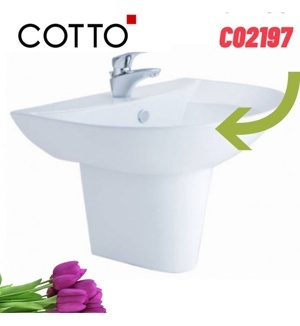 Chậu rửa mặt Cotto C02197