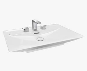 Chậu rửa mặt đặt bàn đá 1 lỗ Inax AL-S630VFC