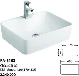 Chậu rửa mặt đặt bàn Royal Join RA 8103