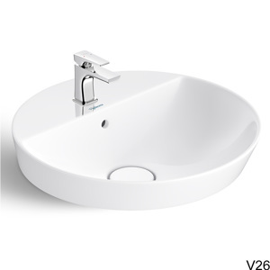 Chậu rửa mặt đặt bàn Viglacera V26
