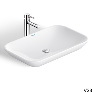 Chậu rửa mặt đặt bàn Viglacera V28