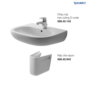 Chậu rửa mặt Duravit 588.45.147