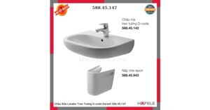 Chậu rửa mặt Duravit 588.45.147