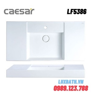 Chậu rửa mặt dương bàn Caesar LF5386