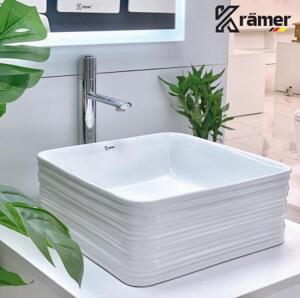 Chậu rửa mặt dương bàn Kramer KL-8856