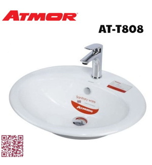 Chậu rửa mặt dương vành Atmor AT-T808