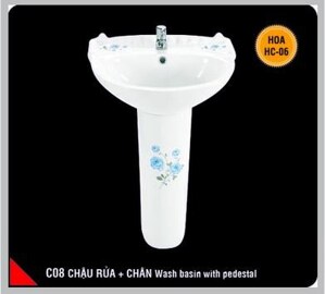 Chậu rửa mặt Hảo Cảnh HCC08