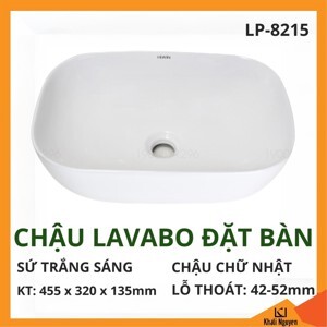 Chậu rửa mặt Hiwin LP-8215