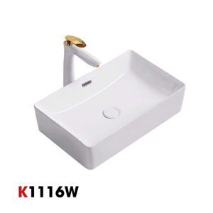 Chậu rửa mặt Krasic K-1116W