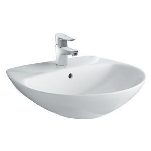 Chậu rửa mặt lavabo 3 lỗ Inax L285VEC