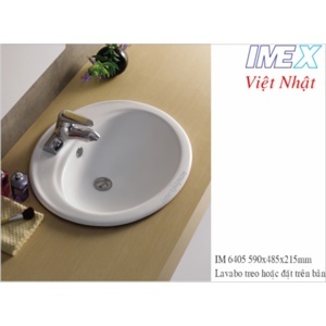 Chậu rửa mặt lavabo âm bàn Imex IM 6405