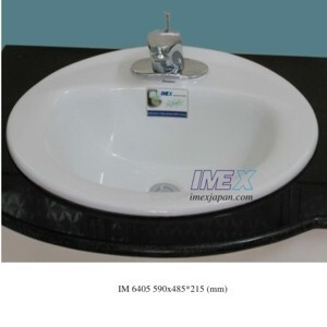 Chậu rửa mặt lavabo âm bàn Imex IM 6405