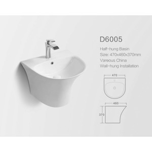 Chậu rửa mặt lavabo Aqualem D6005