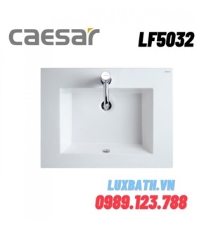 Chậu rửa mặt Lavabo bàn đá Caesar LF5032