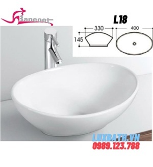 Chậu rửa mặt lavabo Bancoot L18