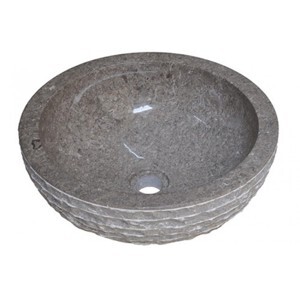 Chậu rửa mặt lavabo bằng đá KanLy MAR14Bi